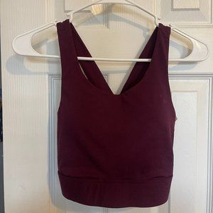 Fabletics Sports Bra- Never Worn- Red- Medium